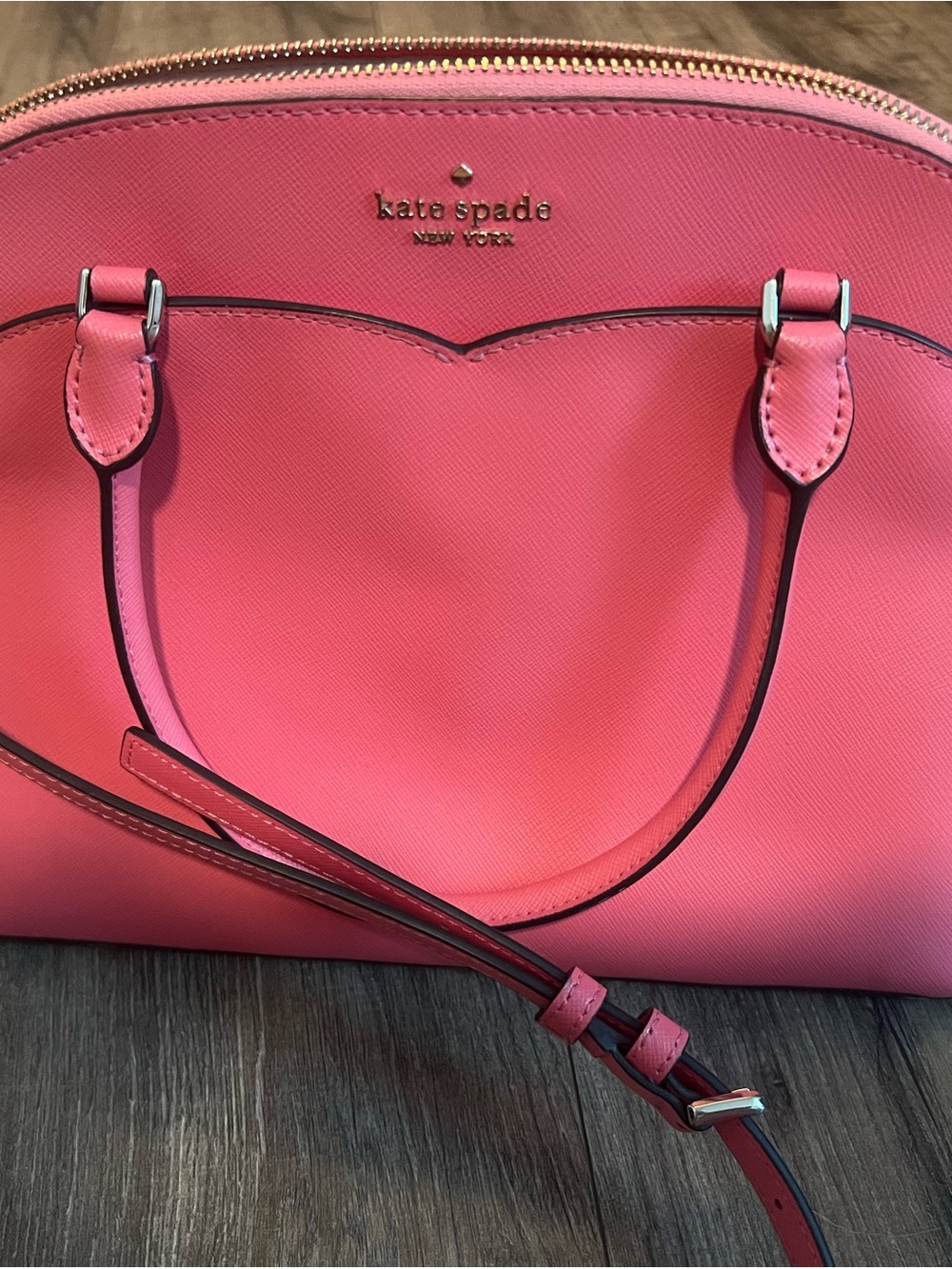 kate spade Coral Pink Dome Satchel